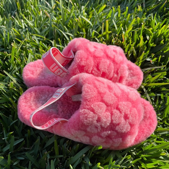 UGG🌸🌸Fluff Yeah Poppy slide size 6 - Picture 5 of 10